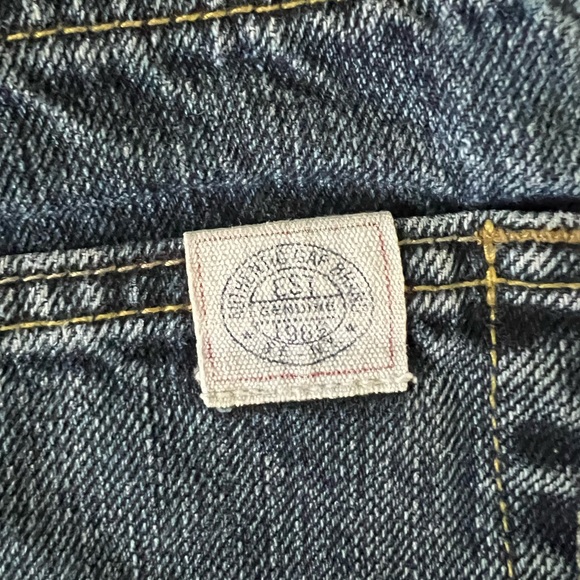 Gap Baby Boy Plaid lined Denim Jeans -heavier weight - Picture 3 of 6